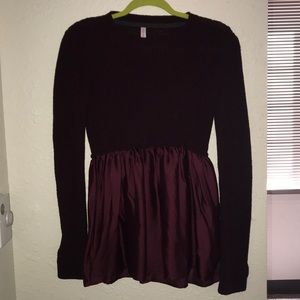Burgundy Sweater from Target